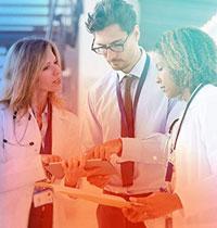 3 doctors in labcoats