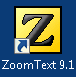 ZoomText desktop icon